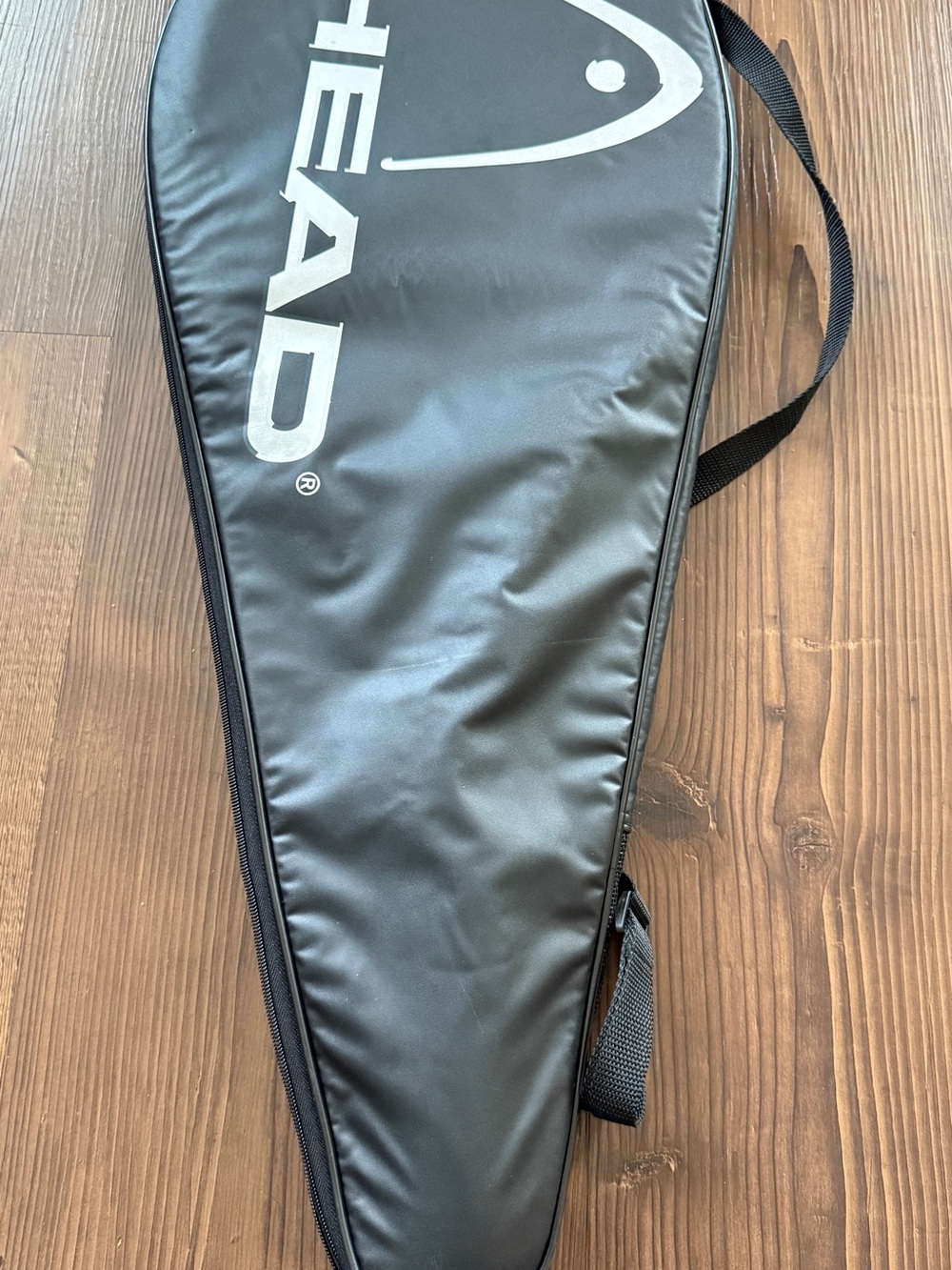 HEAD Black & White Tennis Racket Cover - Logo Padded Case